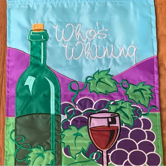 Other - Vibrant Wine-Themed Decorative Flag